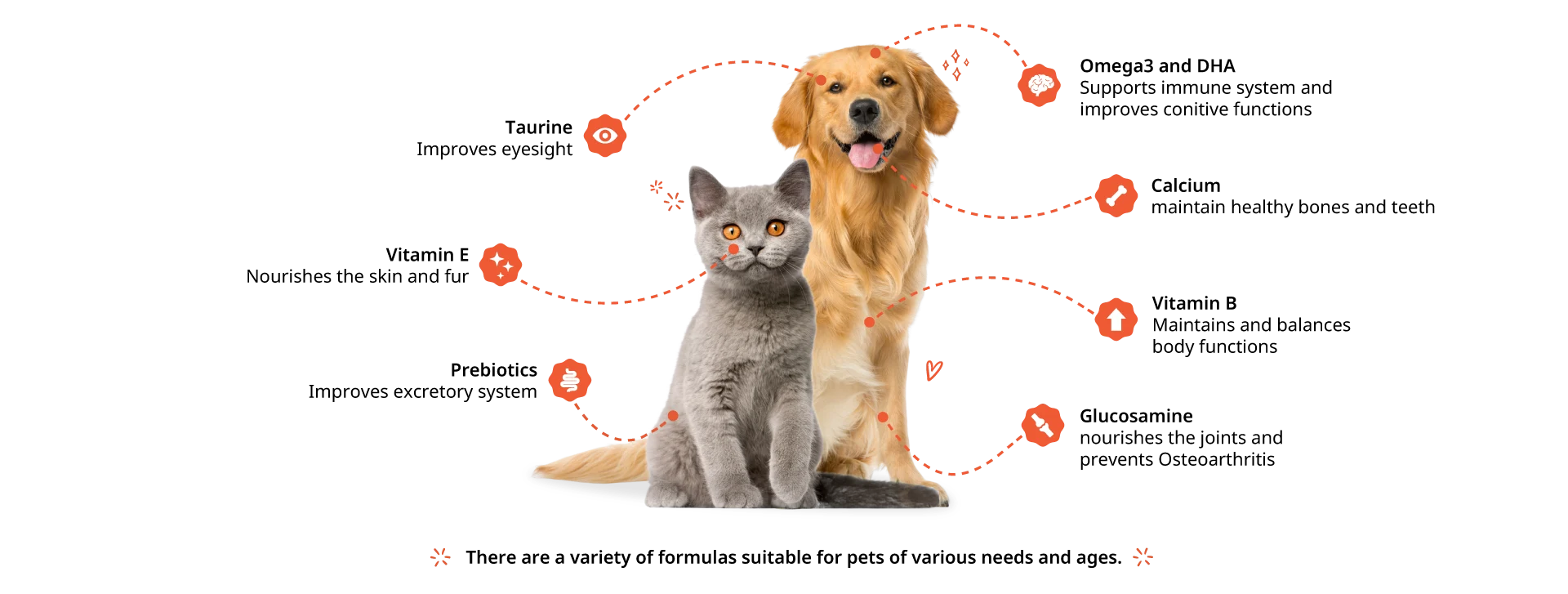 Complete Essential Nutrients For Pets
