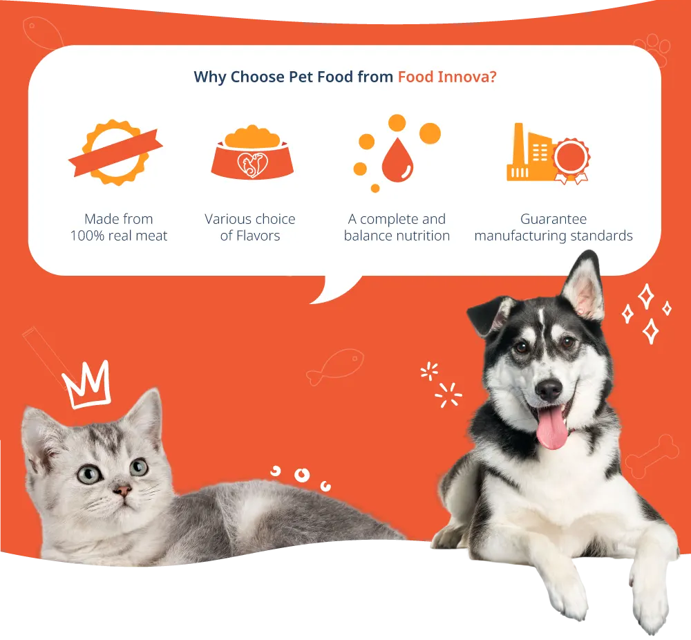 Why Choose Pet Food from Food Innova mobile