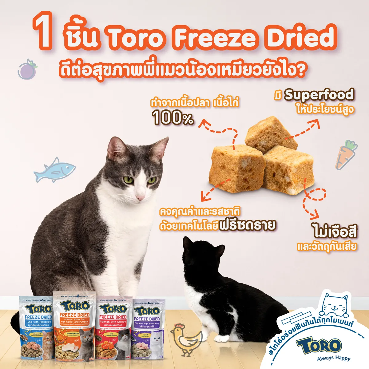 โทโร่ Freeze Dried